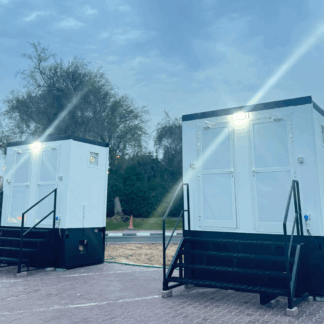 Portacabin Twin Toilet